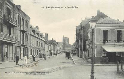 / CPA FRANCE 80 "Ault, la grande rue" 