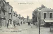 80 Somme / CPA FRANCE 80 "Ault, la grande rue" 