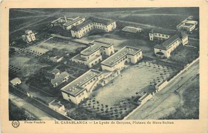 CPA MAROC "Casablanca, le lycée de garçons"