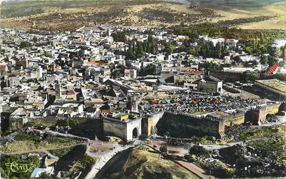 CPSM MAROC "Fès, vue panoramique aérienne"