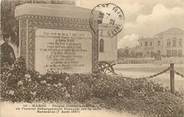 Maroc CPA MAROC "Plaque commémorative du Premier débarquement français, 1907"