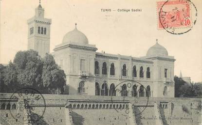 CPA TUNISIE "Tunis, Collège Sadiki"