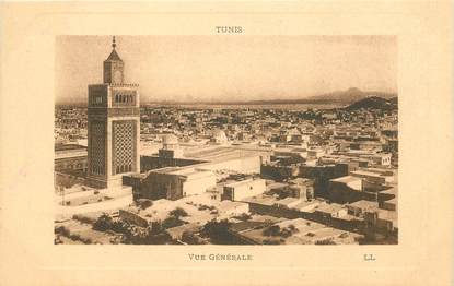 CPA TUNISIE "Tunis, vue  générale"