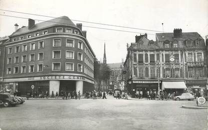 / CPSM FRANCE 80 "Amiens, la place René Goblet et rue Victor Hugo"