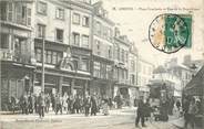 80 Somme / CPA FRANCE 80 "Amiens, place Gambetta et rue de la République"