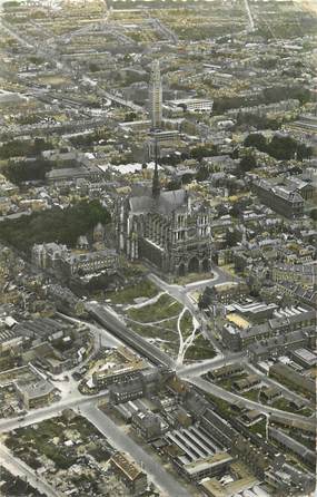 / CPSM FRANCE 80 "Amiens, place Gambetta et rue de la République"