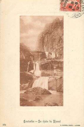 CPA ALGERIE "Constantine, les chutes du Rhumel"