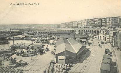 CPA ALGERIE "Alger, le quai nord"