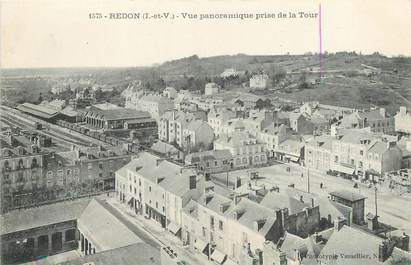 / CPA FRANCE 35 "Redon, vue panoramique prise de la tour"