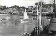 35 Ille Et Vilaine / CPSM FRANCE 35 "Cancale, le port et la Houle"