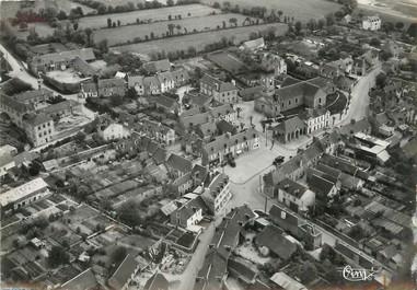 / CPSM FRANCE 35 "Pleine Fougères, l'église et la grande rue"