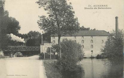 / CPA FRANCE 89 "Auxerre" / MOULIN