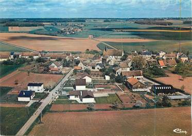 / CPSM FRANCE 89 "Saint Martin d'Ordon, vue générale aérienne"