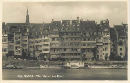  CPA SUISSE "Basel, sur le Rhin"