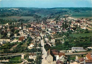 / CPSM FRANCE 89 "Lézinnes, vue générale aérienne"