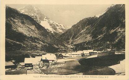 / CPA FRANCE 05 "Pelvoux, vue générale et le mont Pelvoux"