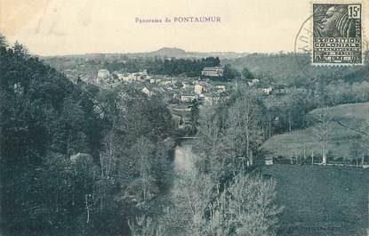 / CPA FRANCE 63 "Panorama de Pontaumur"
