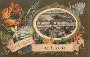 69 RhÔne / CPA FRANCE 69 "Un bonjour de Lyon"