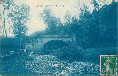 / CPA FRANCE 69 "Givors, le bocage"