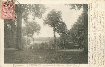 / CPA FRANCE 89 "Le Chesnoy, vue sur le hameau des Joigneaux"