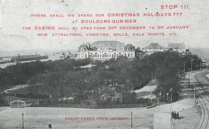 / CPA FRANCE 62 "Boulogne sur Mer"