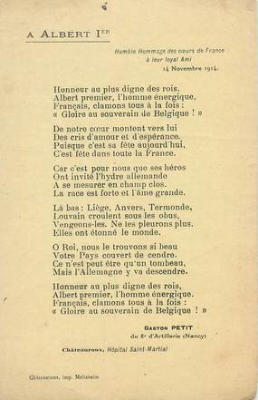 / CPA FRANCE 36 "Châteauroux, à Albert 1er"