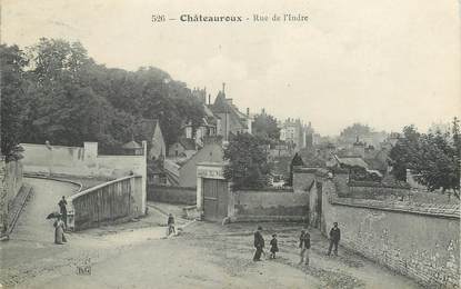 / CPA FRANCE 36 "Châteauroux, rue de l'indre"