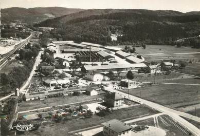 / CPSM FRANCE 88 "Pouxeux, vue panoramique aérienne"