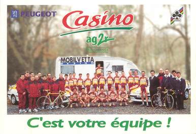 CPSM CYCLISME "Equipe Peugeot"