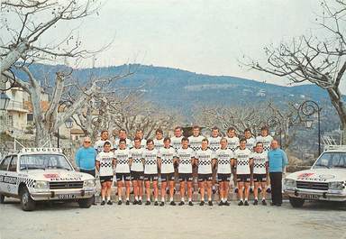 CPSM CYCLISME "Equipe  Peugeot"