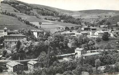 / CPSM FRANCE 42 "La Terrasse sur Dorlay, vue générale de la vieille terrasse"