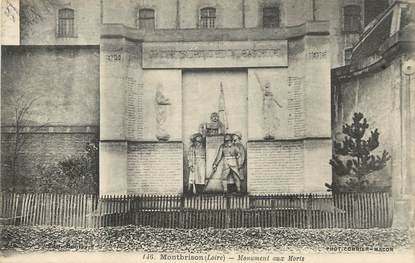 / CPA FRANCE 42 "Montbrison, mionument aux morts"