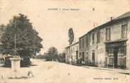 42 Loire / CPA FRANCE 42 "Ouches, route Nationale"
