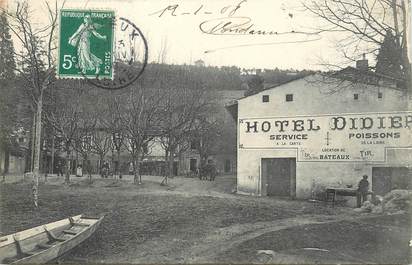 / CPA FRANCE 42 "Cornillon, hôtel Didier"