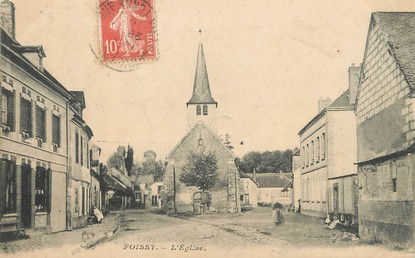 / CPA FRANCE 89 "Foissy, l'église"