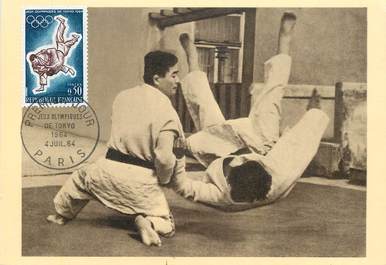 CPSM  SPORT / JEUX OLYMPIQUES de Tokyo 1964 / JUDO