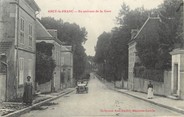 89 Yonne / CPA FRANCE 89 "Ancy le Franc, en arrivant de la gare"