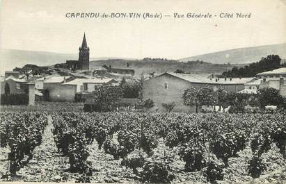 CPA FRANCE 11 "Capendu du Bon Vin"