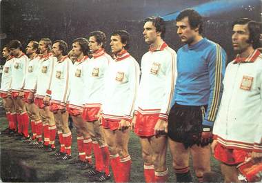 CPSM  SPORT / FOOTBALL Coupe du Monde 1978 / POLOGNE