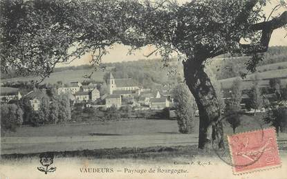 / CPA FRANCE 89 "Vaudeurs, paysages de Bourgogne"