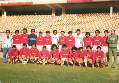 CPSM  SPORT / FOOTBALL Coupe du Monde 1978 / IRAN