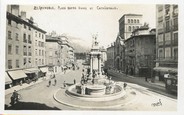 38 Isere / CPSM FRANCE 38 "Grenoble, place Notre Dame et Cathédrale"