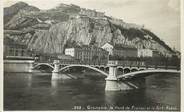 38 Isere / CPSM FRANCE 38 "Grenoble, le pont de France et le fort Rabot"