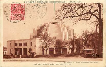 CPA CARTE MAXIMUM "Exposition coloniale internationale de Paris 1931  "