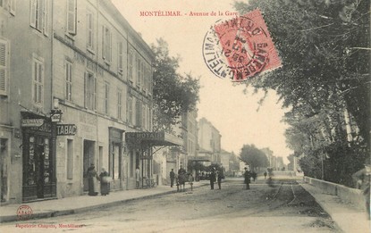 / CPA FRANCE 26 "Montelimar, Avenue de la gare"