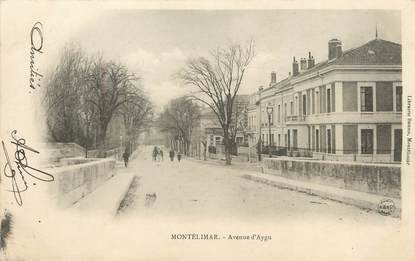 / CPA FRANCE 26 "Montelimar, Avenue d'Aygu"