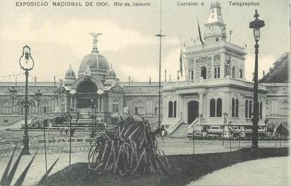 CPA BRESIL "Exposition nationale 1908, Rio de Janeiro"