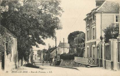 / CPA FRANCE 77 "Bois le Roi, rue de France"