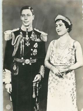 CPSM ROYAUME UNI "Le roi et la Reine 'Angleterre"