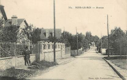 / CPA FRANCE 77 "Bois le Roi, avenue "